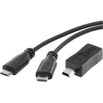 SuperSoft OTG-Mirror Micro-USB kabel Conrad 0,15 m + mini B adapter podrška za akcijsku kameru