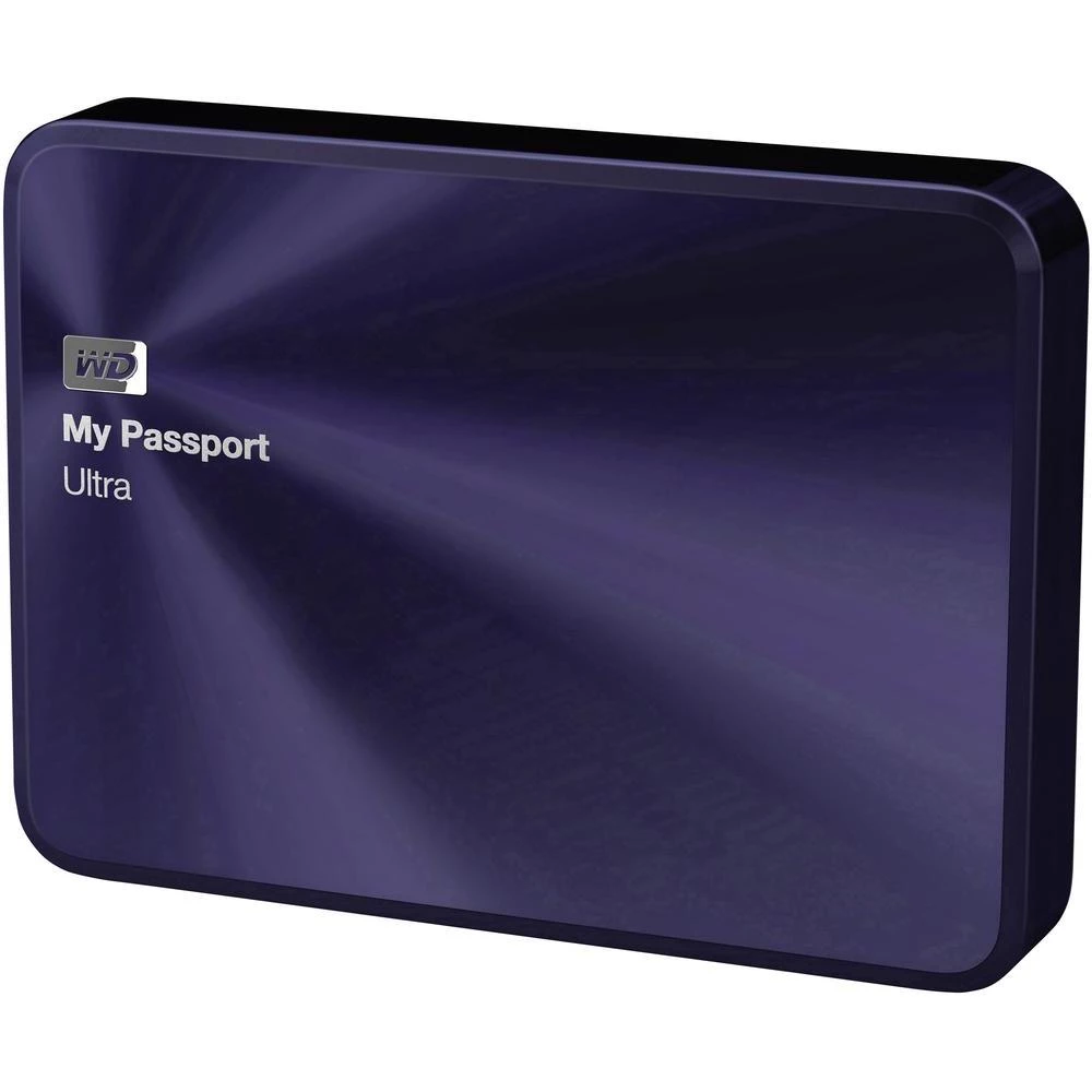 Vanjski tvrdi disk 6.35 cm (2.5 inča) 2 TB Western Digital My Passport® Ultra Metal plava-crna USB 3.0 slika