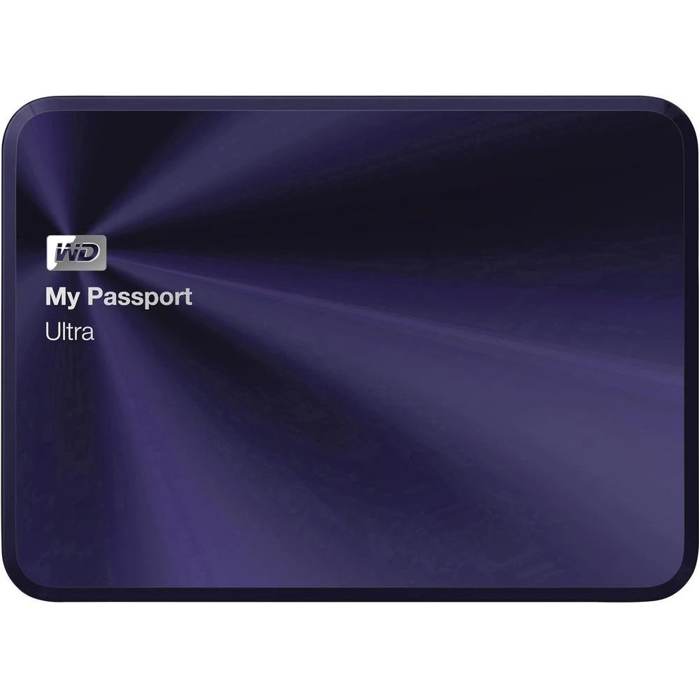 Vanjski tvrdi disk 6.35 cm (2.5 inča) 1 TB Western Digital My Passport® Ultra Metal plava-crna USB 3.0 slika