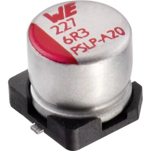 Elektrolitski kondenzator SMD 68 µF 25 V 20 % (promjer x V) 8 mm x 8.7 mm Würth Elektronik WCAP-PSHP 875115552001 1 kom. slika