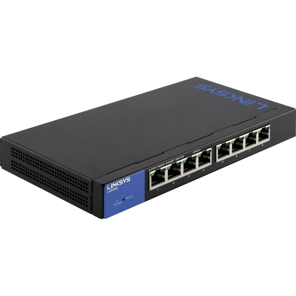 Mrežni switch uređaj RJ45 LGS308-EU Linksys 8 portova 1 Gbit/s slika