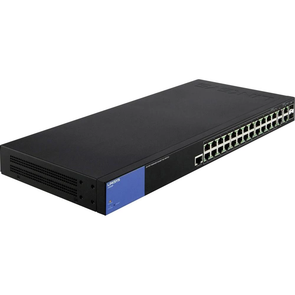 Mrežni switch uređaj RJ45/SFP LGS528P-EU Linksys 28 portova slika