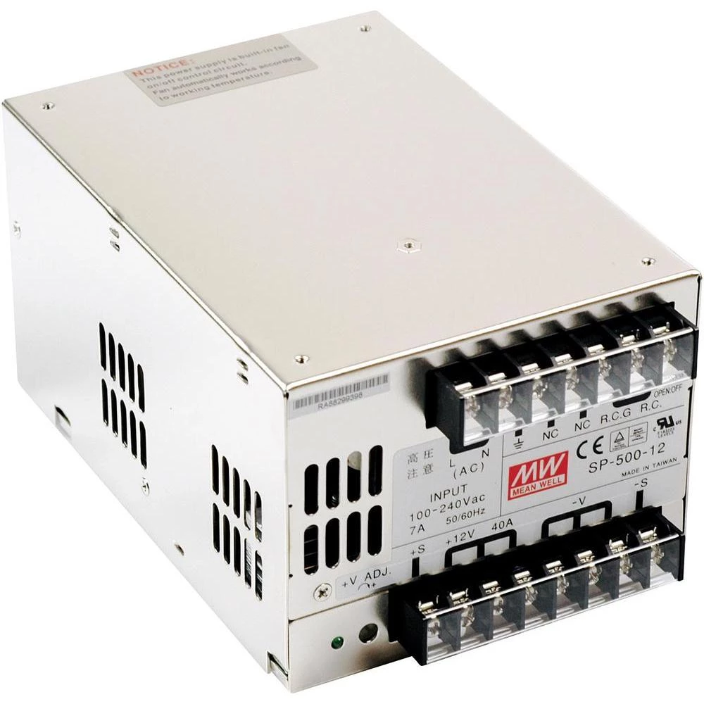 AC/DC modul za napajanje za stalni napon SP-500-15 Mean Well zatvoreno 480 W slika