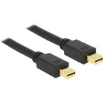 DisplayPort priključni kabel [1x Mini-DisplayPort utikač 1x Mini-DisplayPort utikač] Delock 1 m crna