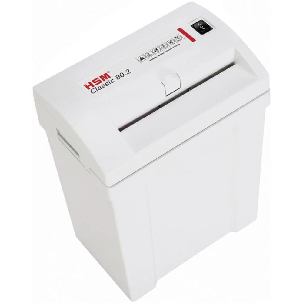 Uništavač dokumenata HSM Classic 80.2 uzdužni rez stupanj zaštite 2 uništava i spajalice, klamerice slika