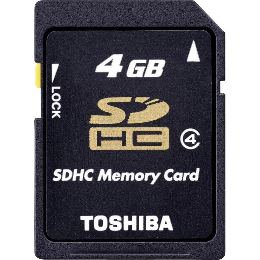 TOSHIBA SDHC KARTE HIGH SPEED STAND. 4GB slika
