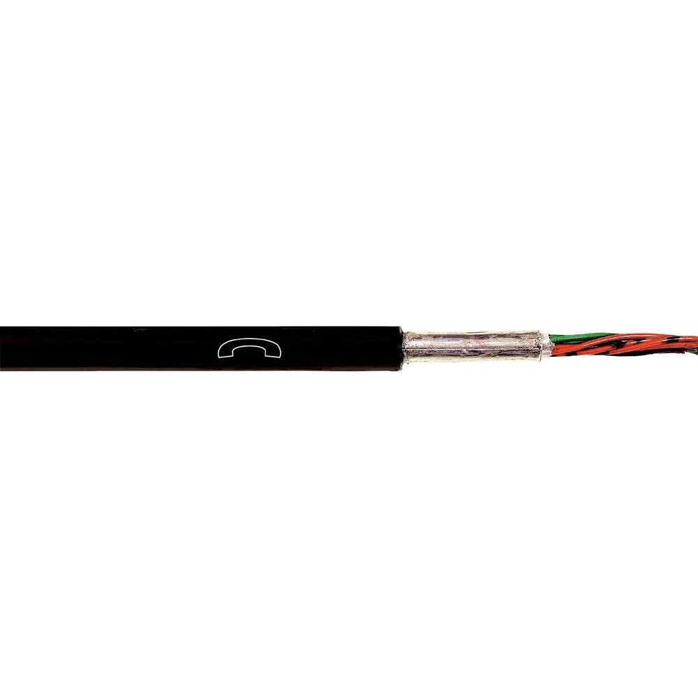 Telefonski kabel A-2YF(L)2Y 2 x 2 x 0.5 mm crne boje LappKabel 1591217 500 m slika