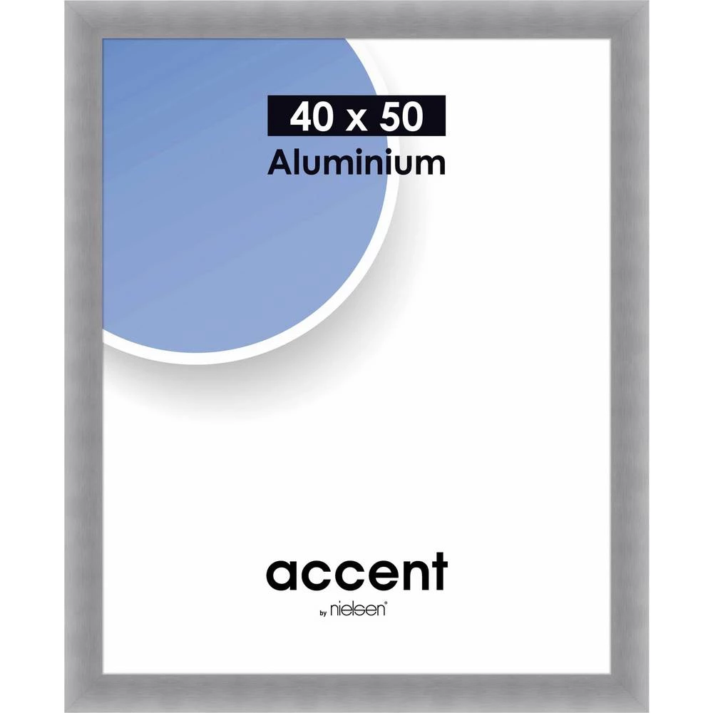 Nielsen Design 8740304 izmjenjivi okvir za slike Format papira: 40 x 50 cm srebrna slika