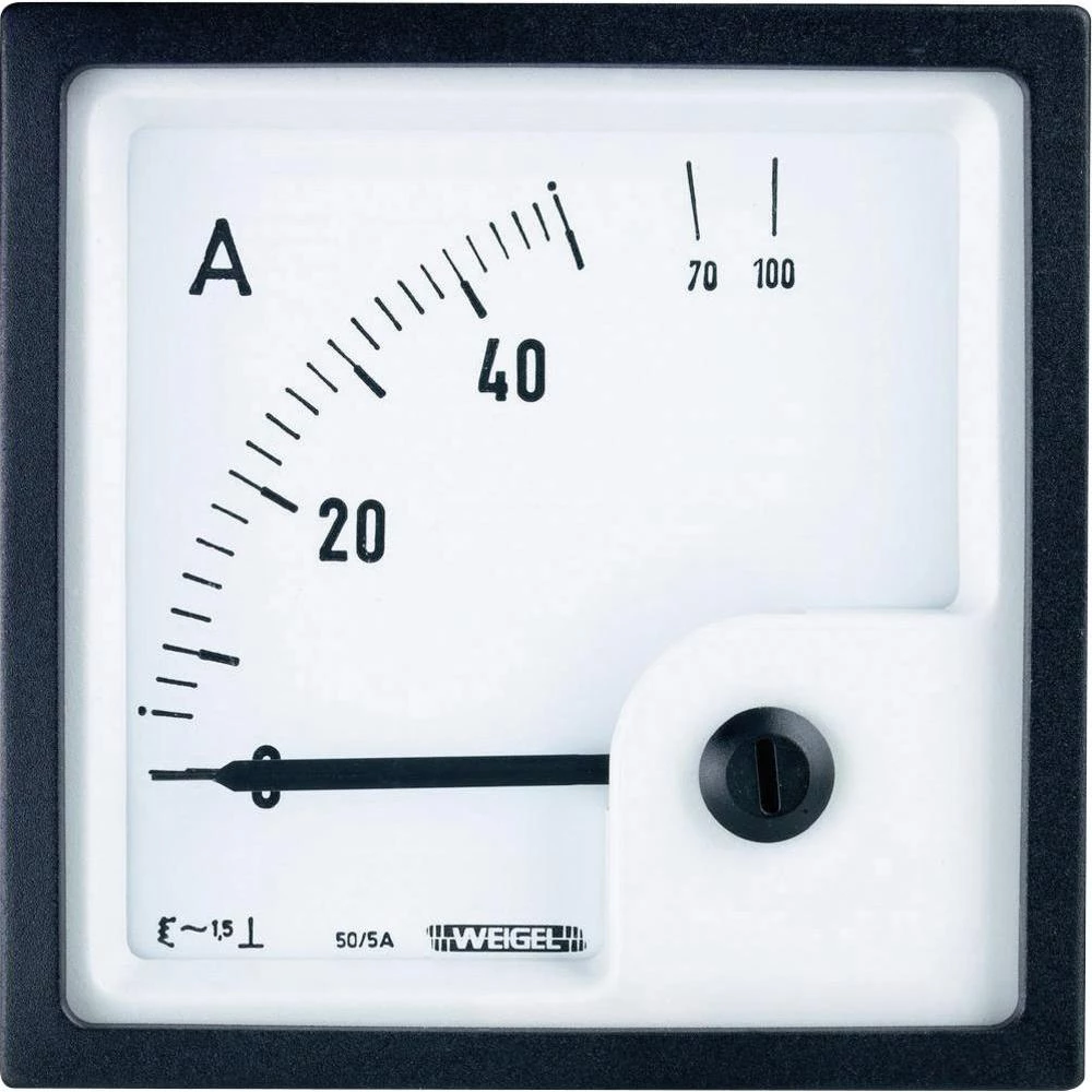 Weigel EQ72K 400/5A Ugradbeniinstrumenti za razvodne pločesmjernim sklopovima s slika