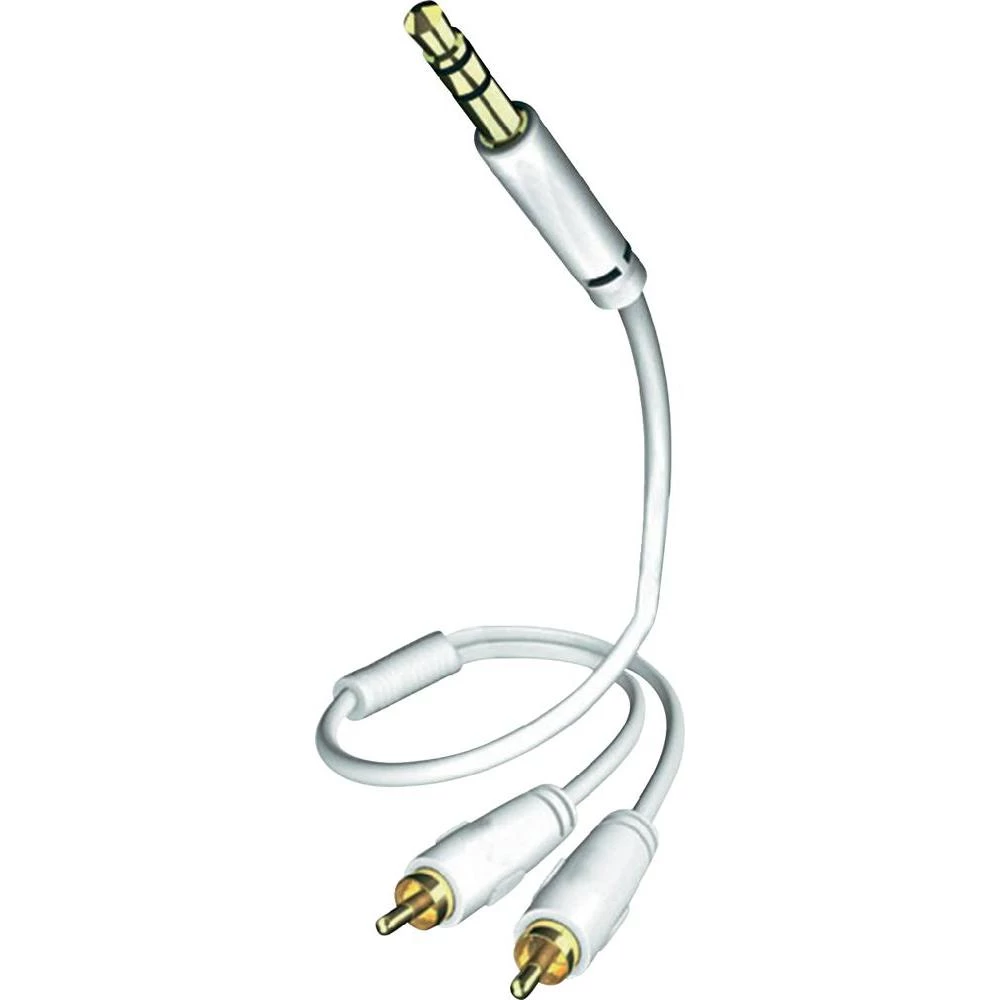 inč / jack audio priključni kabel clicktronic [2x činč utikač - 1x jack utikač 3 slika