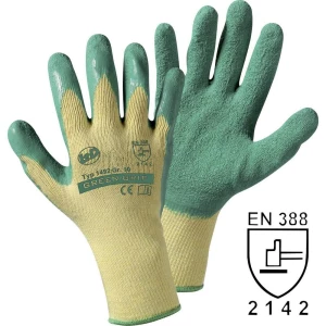 Pletene rukavice, GREEN-GRIP od lateksa, vel. 8 1492SB Griffy slika
