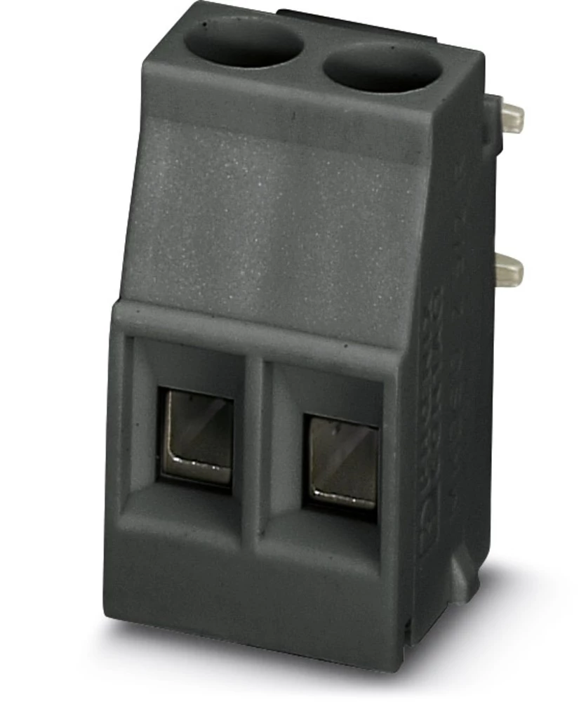 Vijčana blok stezaljka 2.50 mm broj polova: 2 MKDSO 2,5/ 2-R BK VPE200 Phoenix Contact crne boje 200 kom. slika