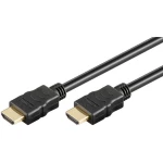 TECHly HDMI Priključni kabel [1x Muški konektor HDMI - 1x Muški konektor HDMI] 1 m Crna
