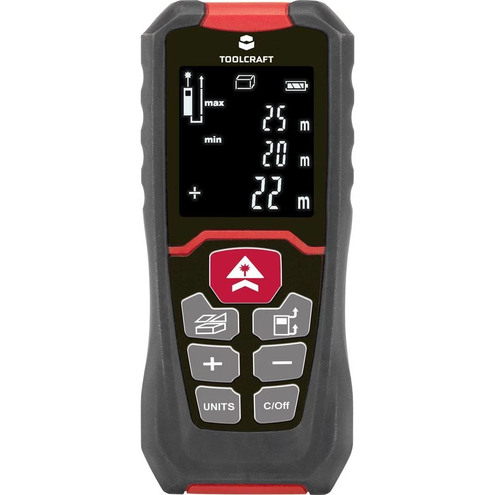 TOOLCRAFT LDM 50 J laserski mjerač udaljenosti, mjerno područje (maks.) 50 m slika