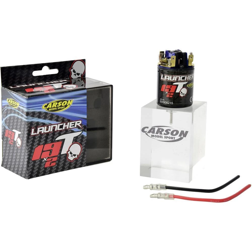 Elektromotor Launcher 19x2T Carson broj okretaja praznog hoda 22.500 U/min okretaji 19x2 slika