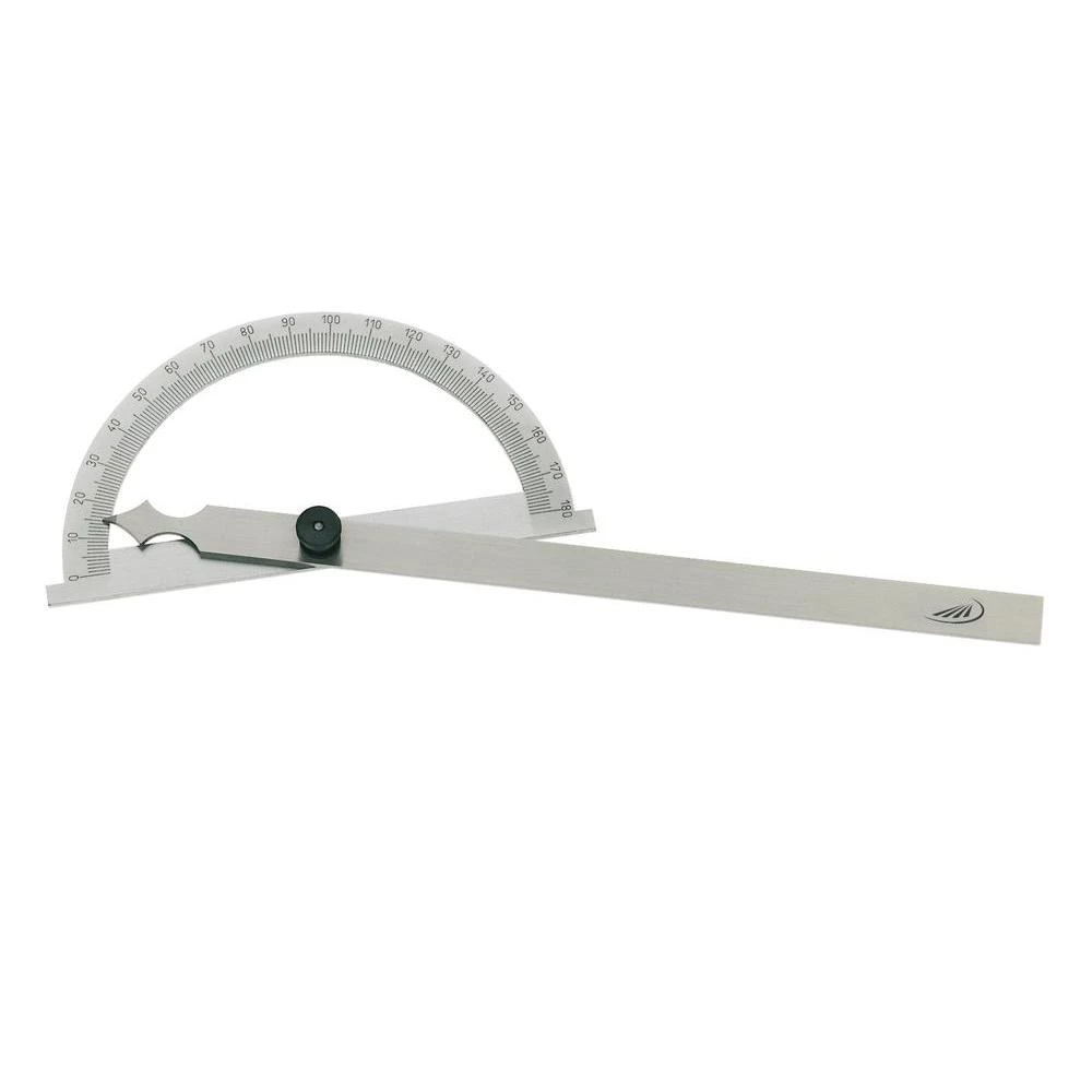 Mjerač kutova 0 -180 ° Helios Preisser 0411101 poprečni presjek 16 x 4 mm dužina krakova 120 mm postavka kuta 0 - 180 ° slika