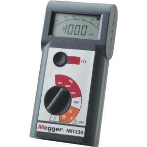 Mjerač izolacije MIT230 Megger 250 V, 500 V, 1000 V 0.01 - 999 M CAT III / 600 V slika