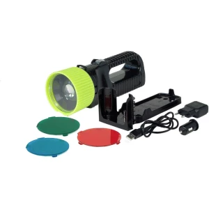 LED džepna svjetiljka AccuLux UniLux Pro crna, zelena, LED stupanj 1/stupanj 2: 35h/6h slika