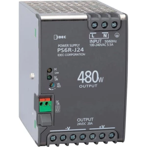 Adapter napajanja za profilne šine (DIN-letva) Idec PS6R-J24 24 V/DC 20 A 480 W 1 x slika