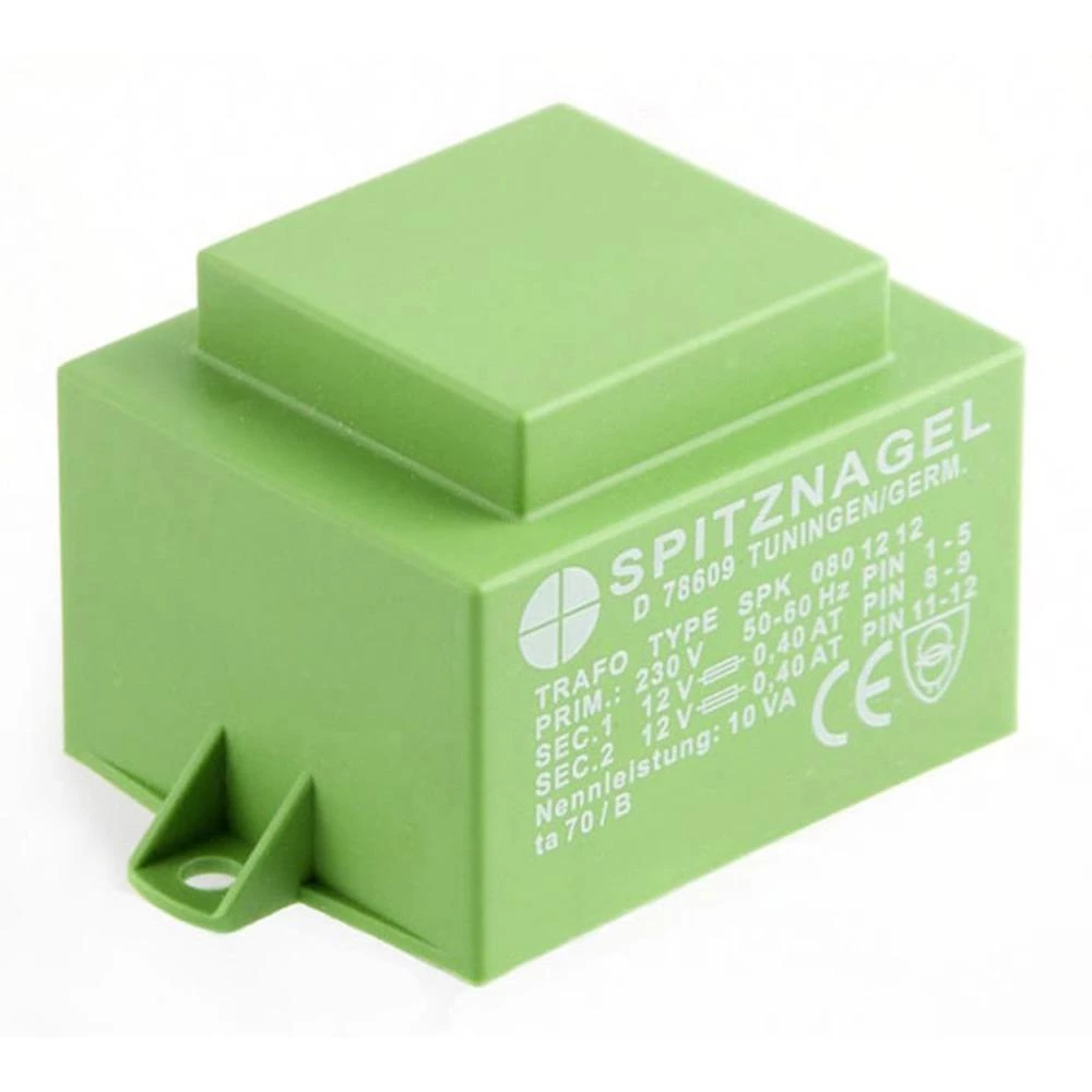 EI 48/17 Transformator za tiskane pločice SPK primarni: 230 V sekundarni: 2 x 15 V 2 x 333 mA 10 VA SPK 0801515 slika