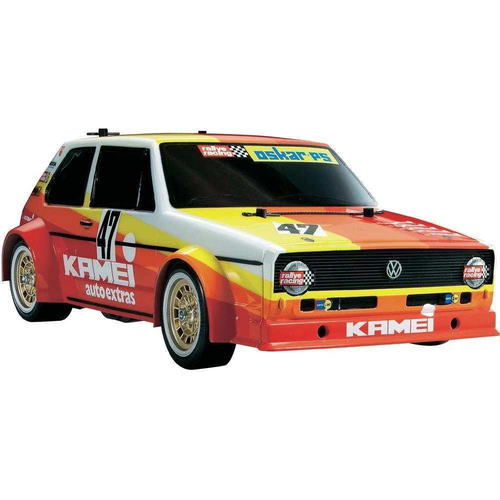 Model auta Golf Racing Gruppe 2 Tamiya istosmjerni motor 1:12 RC model električni ulični model stražnji pogon Bausatz slika