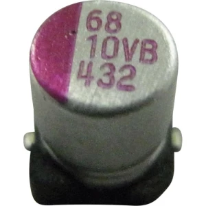 Elektrolitski kondenzator SMD 100 µF 25 V/DC 10 % (promjer x V) 6.3 mm x 5.8 mm PVB107M025S0ANGA6K 1 kom. slika