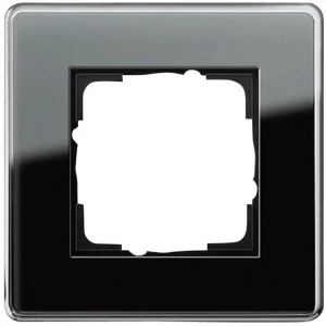 Okvir 1-struki 0211505 GIRA Esprit, Standard 55, System 55 crna slika