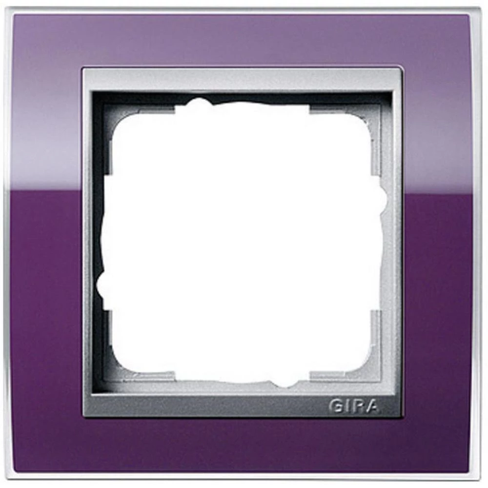 Okvir 1-struki 0211756 GIRA Event Klar, Standard 55, System 55 boja patlidžana slika