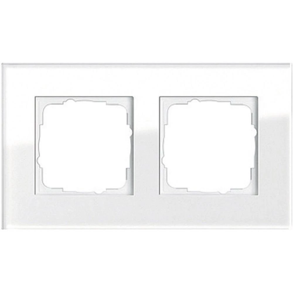 Okvir 2-struki 021212 GIRA Esprit, Standard 55 bijela slika