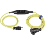 Strujni produžni kabel [šuko gumeni utikač -šuko gumeni spojnik] 344.404-5.05 16 A žuta, crna 4.50 m s PRCD SIROX