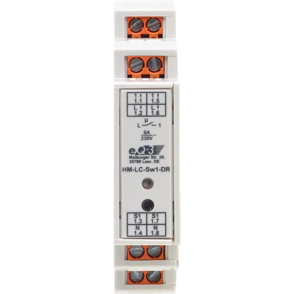 Bežični uklopni aktivator 141378A0 HomeMatic 1-kanalni DIN šina 1380 W slika