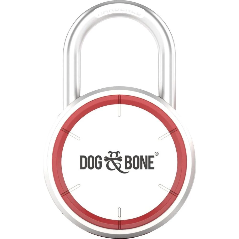 Bluetooth brava na lokotu DAB-LS0001 Dog & Bone 51 mm srebrna slika