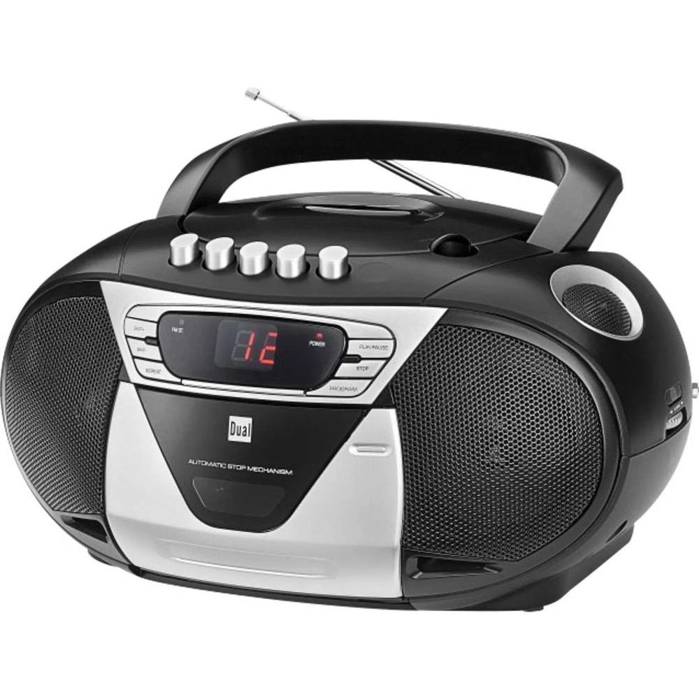 UKV CD radio P 65 Dual AUX, CD, kazeta, SV, UKV crna slika