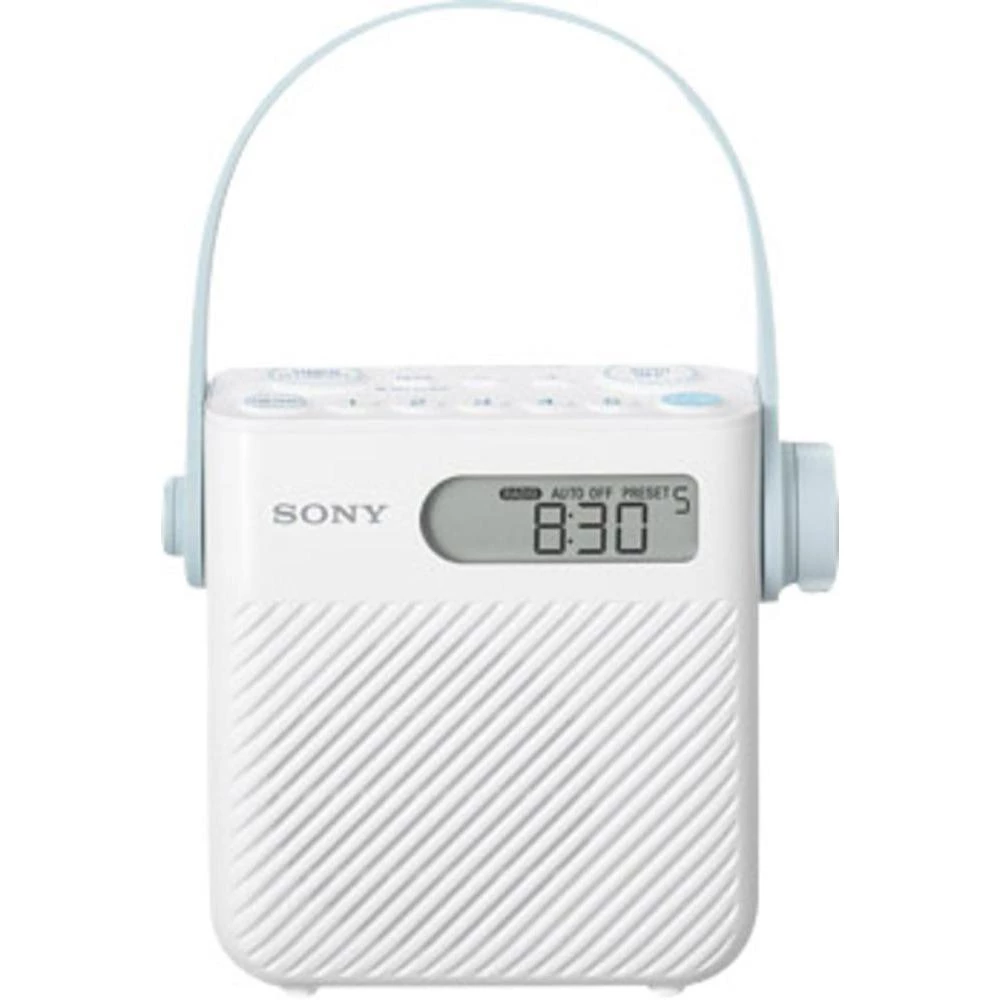Radio za tuš ICF-S80 Sony  UKV, bijela slika