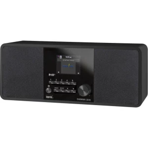 Internetski radio i200 Imperial Dabman Stolni radio audio, stereo (3.5 mm jack), LAN (10/100 MBit/s), USB crna slika
