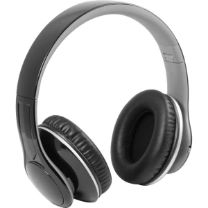Bluetooth® slušalice MusicMan BigBass BT-X15 Technaxx over ear, sklopive, FM radio, s mikrofonom, MP3 reproduktor crna slika