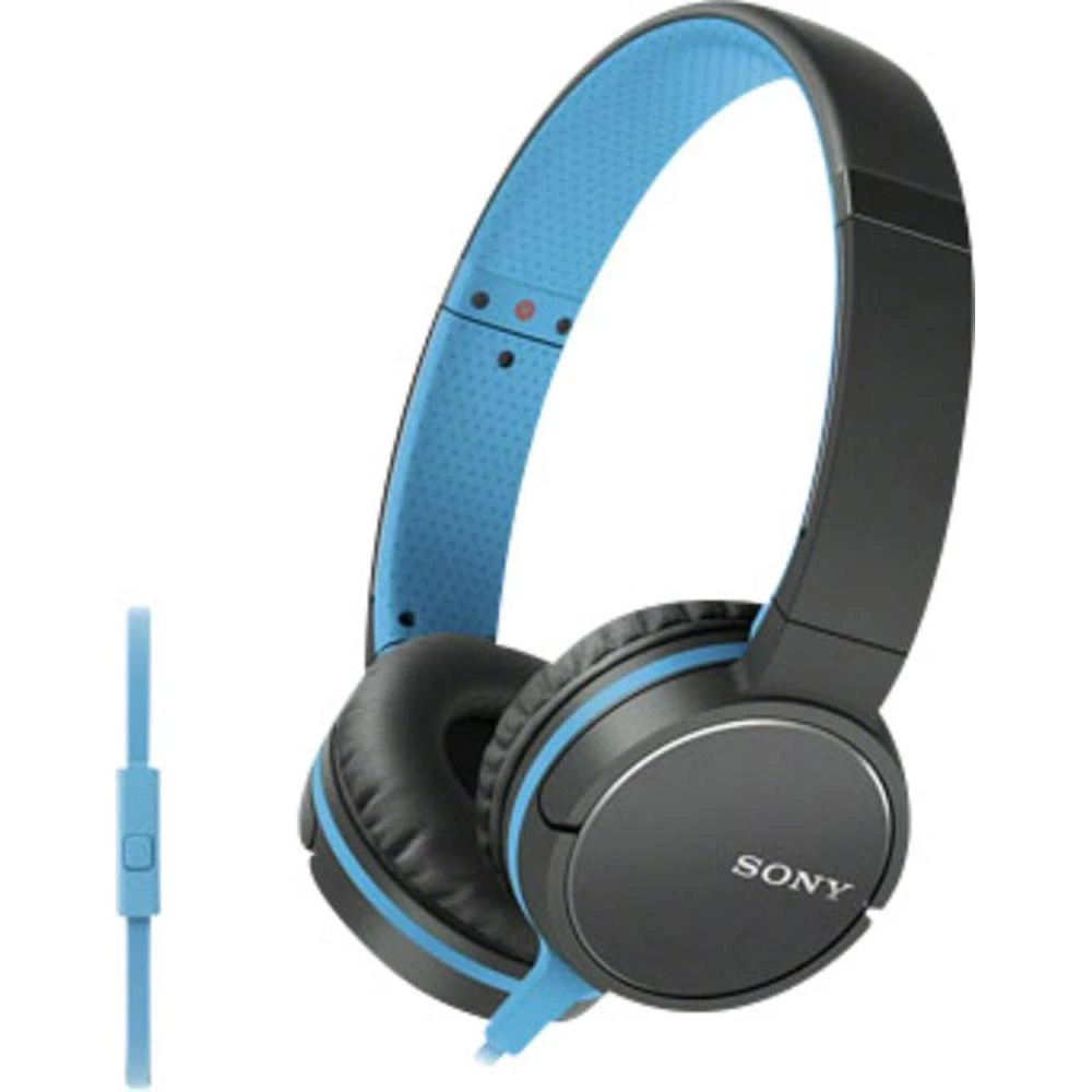 Slušalice MDR-ZX660AP Sony On-Ear, crna-plava slika