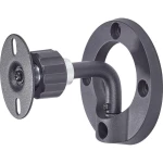 Zidni držač za zvučnik SpeaKa Professionala nagibni + okretni razmak od zida (maks.): 9.4 cm crna 1 par