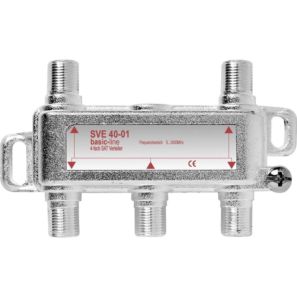Satelitski razdjelnik 4-struki SVE 40-50 5 - 2400 MHz slika