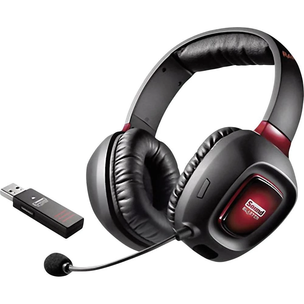 Slušalice s mikrofonom za igranje Creative Sound Blaster Tactic3D Wireless V2.0 za PC / PS4 slika