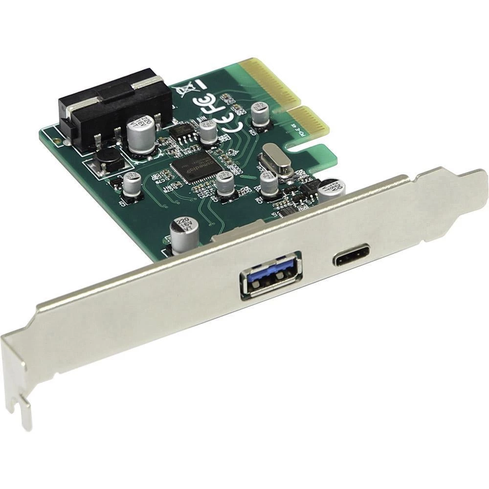 2-portna USB 3.1 upravljačka kartica PCIe x4 Joy-it slika