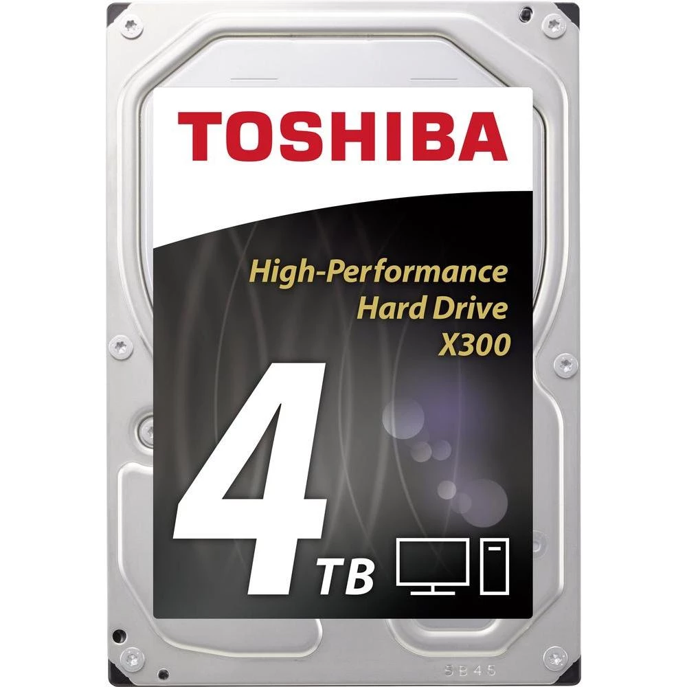 Unutarnji tvrdi disk X300 Retail HDWE140EZSTA Toshiba 8.9 cm (3.5 ") 4 TB  SATA III slika