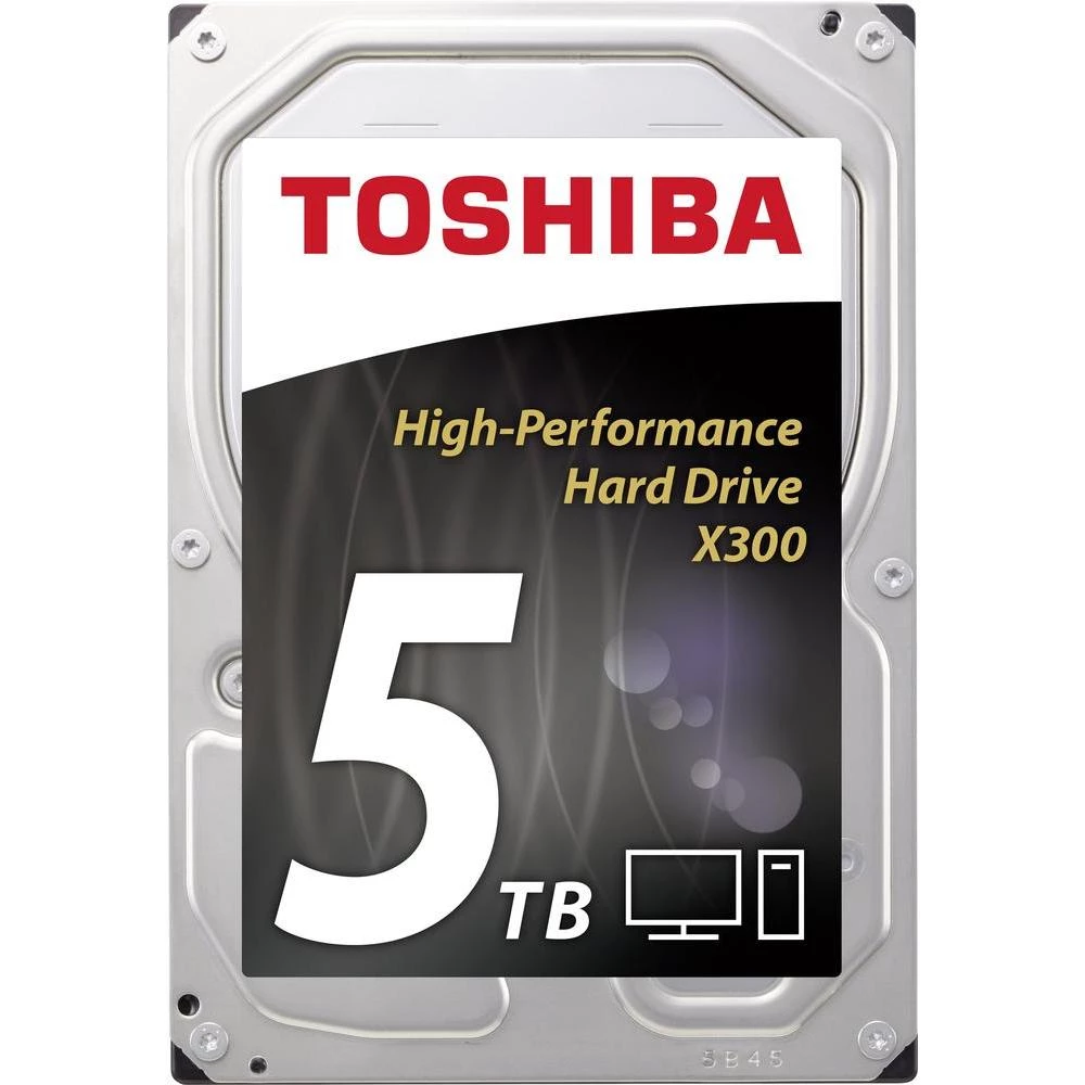 Unutarnji tvrdi disk X300 Retail HDWE150EZSTA Toshiba 8.9 cm (3.5 ") 5 TB SATA III slika