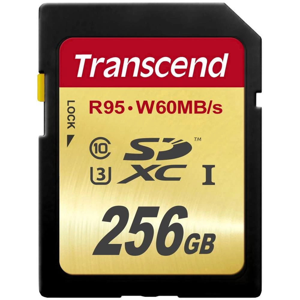 SDXC kartica Transcend Ultimate Class 10, UHS-I, UHS-Class 3 256 GB slika