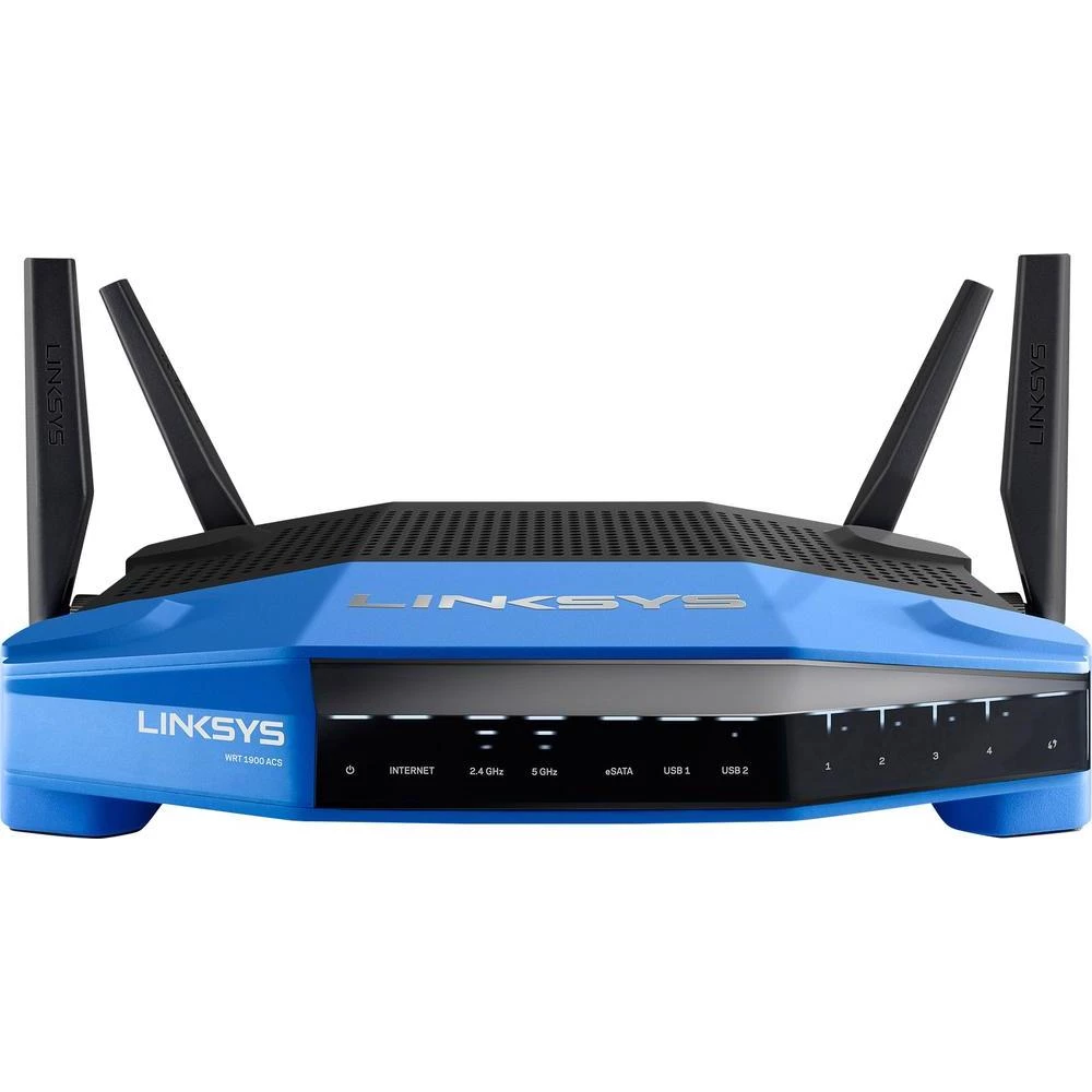 WLAN ruter Linksys WRT1900ACS 2.4 GHz, 5 GHz 1900 MBit/s slika