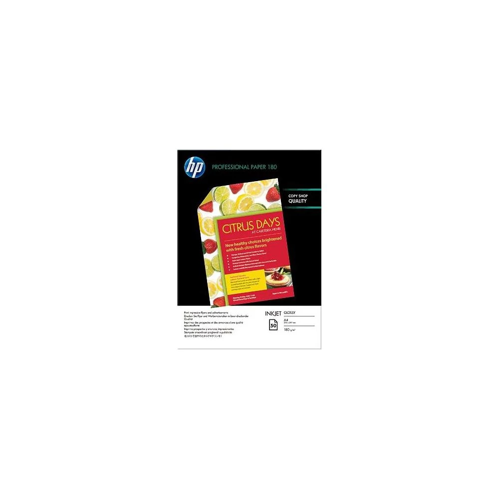 Papir za tintni pisač C6818A HP Professional Inkjet Paper 180 DIN A4 180 g/m, 50 listova, bijela slika