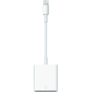 iPad audiokabel/videokabel [1x Apple Dock utikač Lightning - 1x utor za SD karticu] Apple 0.10 m bijela slika