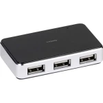 4-portni USB 2.0 hub IT-USBHUB4PWR Vivanco crna/srebrna