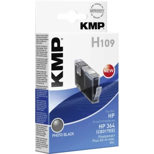 Tinta H109 1713,8040 KMP zamjenjuje HP 364 kompatibilna Photo crna slika