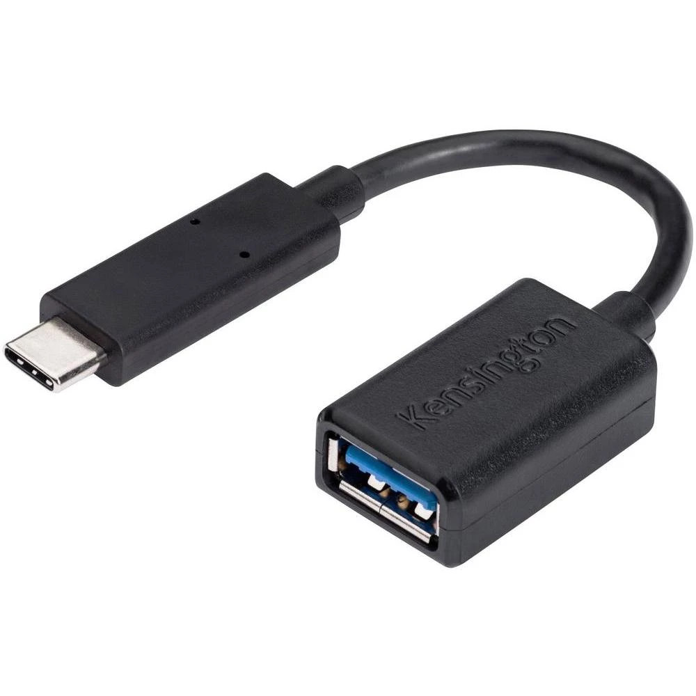 USB 3.0 adapter [1x USB-C™ utikač - 1x USB 3.0 ženski utikač A] Kensington crna slika